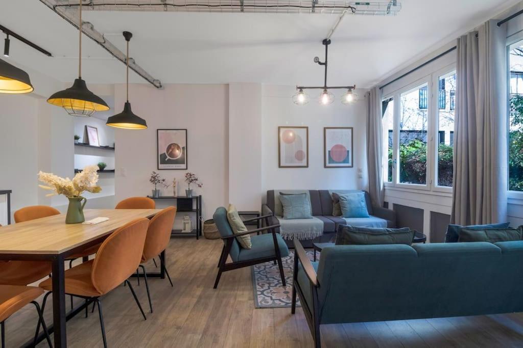 Brand New Flat For 8 People, 3 Bedrooms Paris Luaran gambar